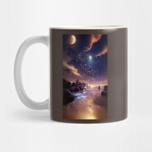 Desert night dream turned into illusion Mug